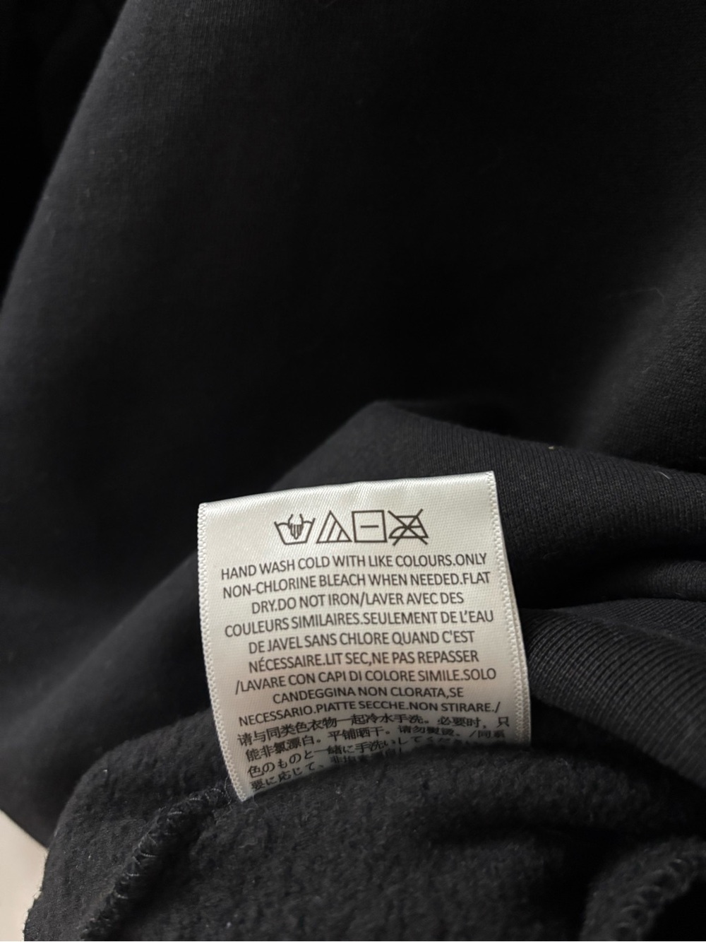Fear of God Essentials Black hoodie - Picture 9 of 14